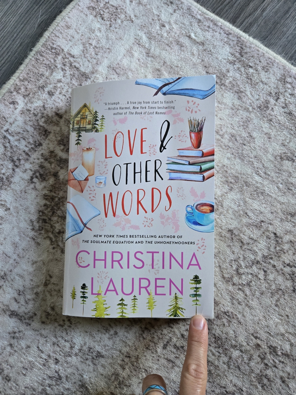 Christina 'Love & Other Words' Paperback Book